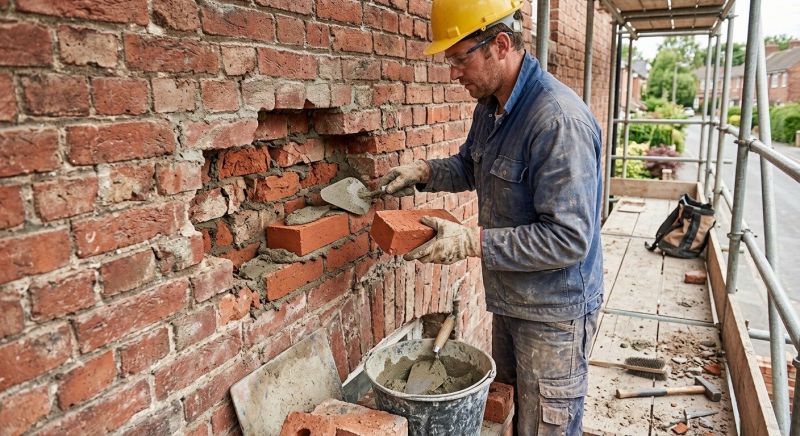 Brick Hardscaping Installation in Boston, MA