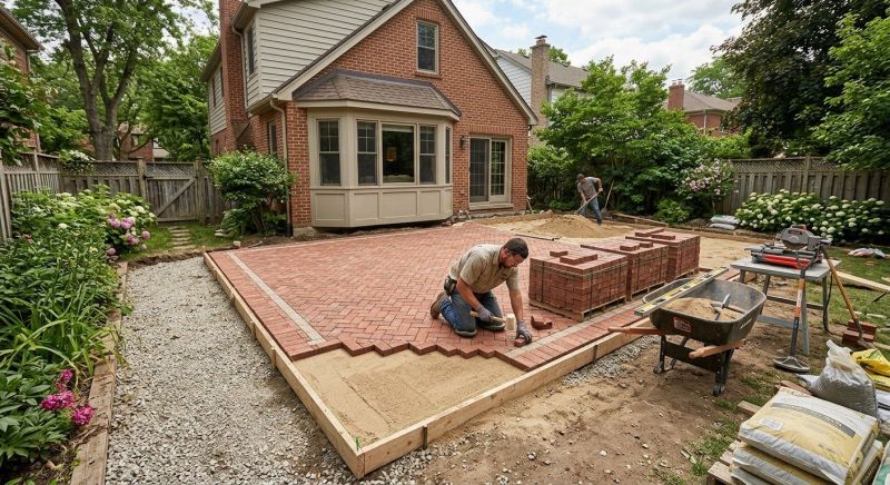 Brick Paving Installation in Boston, MA