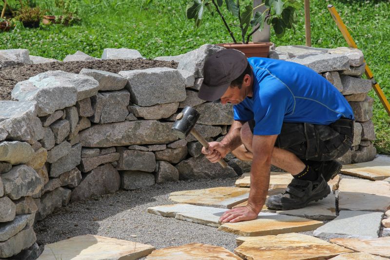 Paving Stone Cutting
