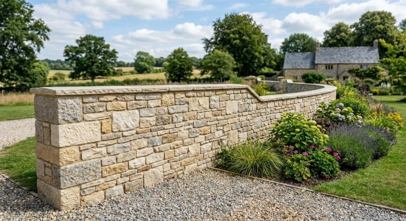 Stone Wall Hardscaping in Fairfield County, CT